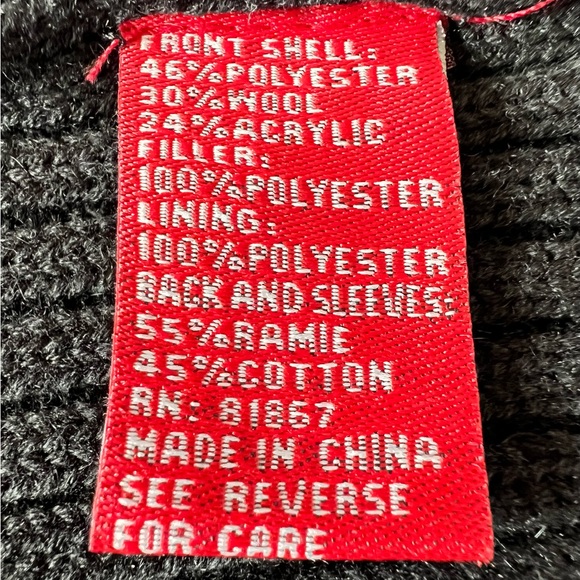 ⛸️⌛️📞JJ Basics Sweater - Faux Fur Collar w/ Cotton/Ramie Sleeves/Tweed Front - Picture 8 of 13